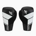 Hayabusa S4 Lace Up boxing gloves white S4LACBG-BK