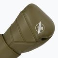 Hayabusa T3 Kanpeki olive green boxing gloves 5