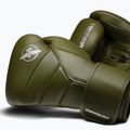 Hayabusa T3 Kanpeki olive green boxing gloves 2