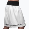 Hayabusa Pro Boxing training shorts white 3