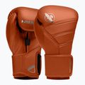 Hayabusa T3 Kanpeki clay orange boxing gloves