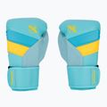 Hayabusa T3 blue/yellow boxing gloves 2
