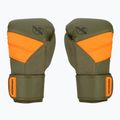 Hayabusa T3 green/orange boxing gloves 2