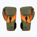 Hayabusa T3 green/orange boxing gloves 3