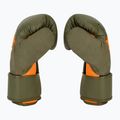 Hayabusa T3 green/orange boxing gloves 4