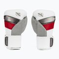 Hayabusa T3 white/red boxing gloves 2