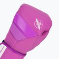 Hayabusa T3 Neon neon purple boxing gloves 5