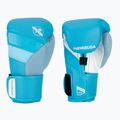 Hayabusa T3 Neon neon blue boxing gloves