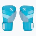 Hayabusa T3 Neon neon blue boxing gloves 2