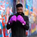 Hayabusa T3 Neon neon purple boxing gloves 5