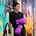 Hayabusa T3 Neon neon purple boxing gloves 6