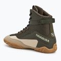 Hayabusa Talon Boxing green/tan men's boxing shoes 3