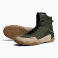 Hayabusa Talon Boxing green/tan men's boxing shoes 10