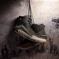 Hayabusa Talon Boxing green/tan men's boxing shoes 11
