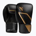 Boxing gloves Hayabusa E1 Boxing black/gold 2