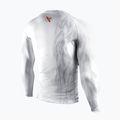 Men's longsleeve rashguard Hayabusa Apex Rash Guard white/coral 2