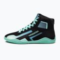 Boxing shoes Hayabusa Surge black/cyan 2