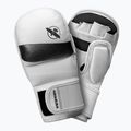 Hayabusa T3 Hybrid white/black grappling gloves
