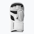 Hayabusa T3 Hybrid white/black grappling gloves 2
