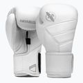 Hayabusa T3 Kanpeki arctic white boxing gloves