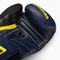 Hayabusa T3 navy/yellow boxing gloves 4