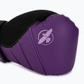 Hayabusa T3 purple/black boxing gloves 5