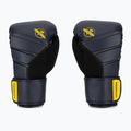 Hayabusa T3 navy/yellow boxing gloves 2