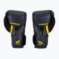 Hayabusa T3 navy/yellow boxing gloves 3