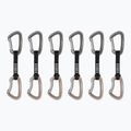 Grivel ALL-Round Alpha 6 pack 11 cm black/yellow climbing quickdraw set