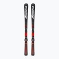Kids' alpine skis Nordica Doberman Combi Pro S + J7.0 FDT bindings anthracite/red
