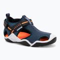 Children's sandals Geox Wader navy/fluo orange