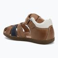 Children's sandals Geox Macchia caramel 3