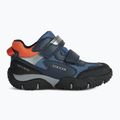 Geox Baltic Abx navy/blue/orange junior shoes 8