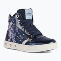 Geox Skylin dark navy/platinum junior shoes 9