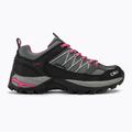 Women's trekking boots CMP Rigel Low grey/fuxia/ice 2