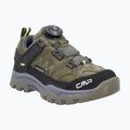 Children's trekking boots CMP Kiruna Low FitGo Waterproof olive