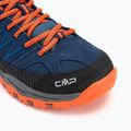 CMP junior boots Rigel Low Wp b. blue / arancio 7