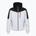 Men's ski jacket CMP 35W0077 Zip Hood bianco