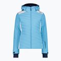 Women's ski jacket CMP 35W0166 Zip Hood topazio