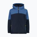 Children's softshell jacket CMP 35Z1524 Fix Hood b.blue/bluestone