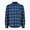 Men's shirt CMP 30T9927 blue/ocean/tango