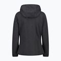 Women's trekking sweatshirt CMP 34H6376 Fix Hood nero/cemento 2
