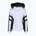 Women's ski jacket CMP 35W0246 Zip Hood Synthetic Fur bianco 2
