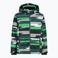 Children's ski jacket CMP 39W1924 deep mint/alpine/grey