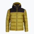 Men's insulated jacket CMP 35K3747 Fix Hood golden green