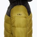 Men's insulated jacket CMP 35K3747 Fix Hood golden green 3
