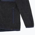 Men's fleece sweatshirt CMP 35H3907 Melange Knitted b.blue melange/b.blue 3