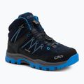 Kids' hiking boots CMP Rigel Mid Wp bright blue/bluestone/royal blue