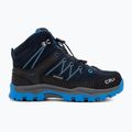 Kids' hiking boots CMP Rigel Mid Wp bright blue/bluestone/royal blue 2