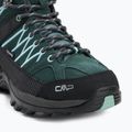 Women's trekking boots CMP Rigel Mid Wp trek green/jade 7